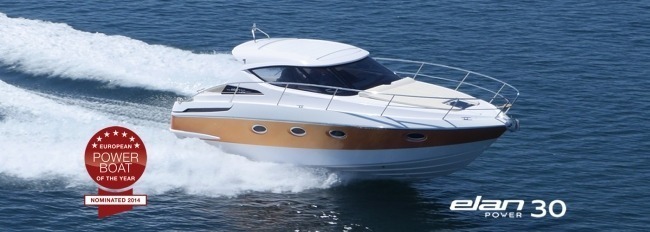 Najlepszy Jacht Motorowy Europy 2014 o długości do 35 stóp - Elan 30 Power