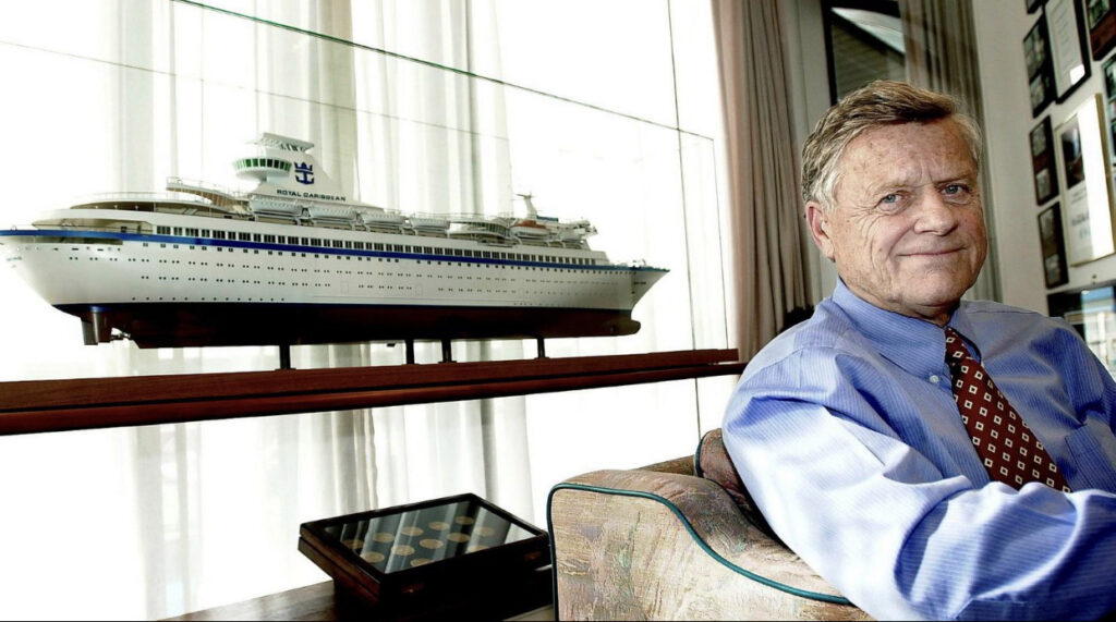 Arne Wilhelmsen załozyciel Royal Caribbean Cruises Ltd